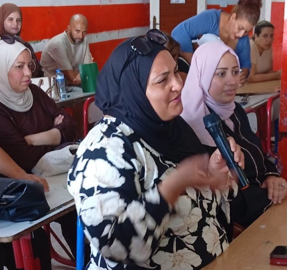 إجتماع مع أولياء تلاميذة المرحلة الإبتدائية